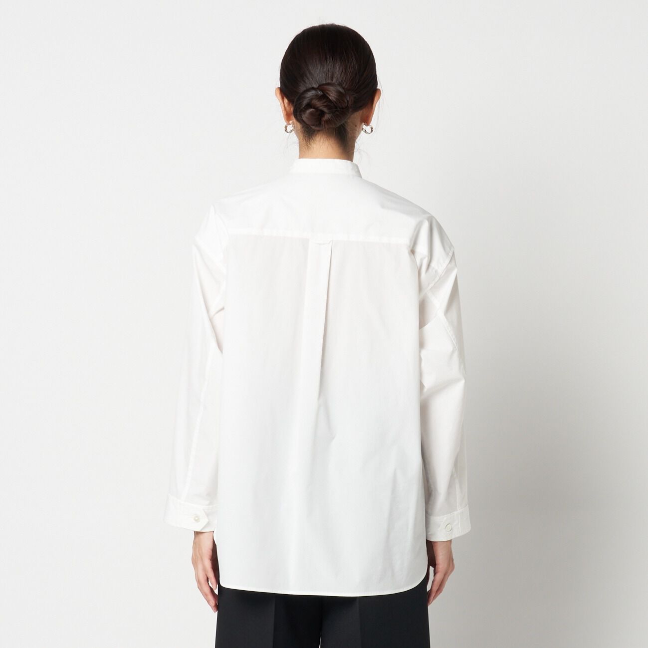 HELIOPOLE「HELIOPOLE BAND COLLAR SHIRT」|シャツ・ブラウス|