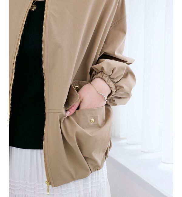  「サーブルクロスバルーンブルゾン」|ブルゾン・スタジャン|