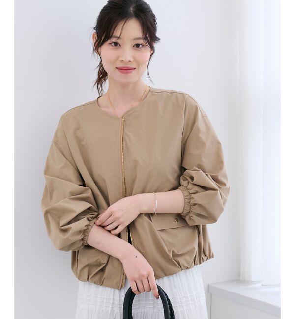  「サーブルクロスバルーンブルゾン」|ブルゾン・スタジャン|