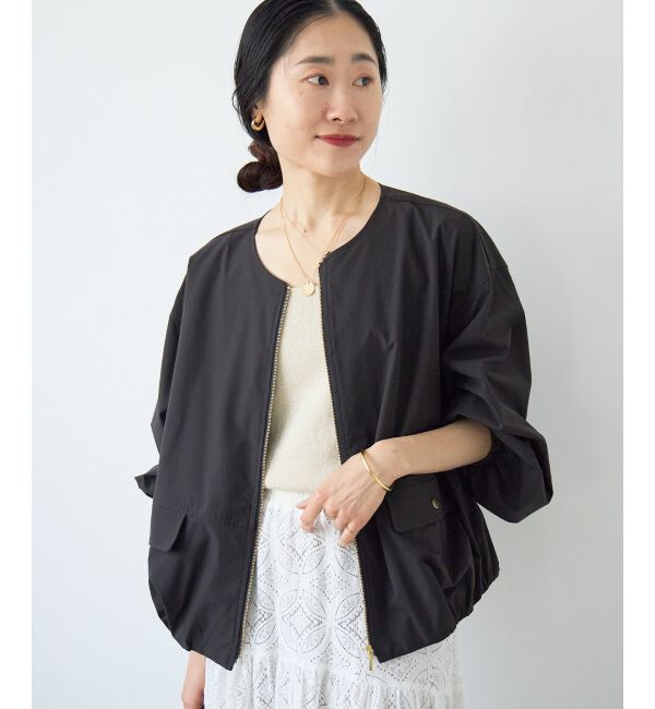  「サーブルクロスバルーンブルゾン」|ブルゾン・スタジャン|