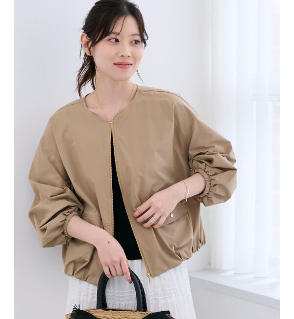  「サーブルクロスバルーンブルゾン」|ブルゾン・スタジャン|