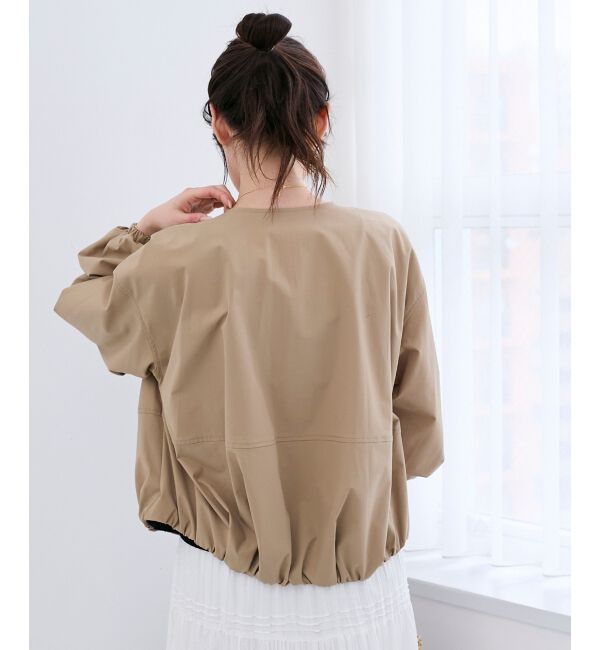  「サーブルクロスバルーンブルゾン」|ブルゾン・スタジャン|