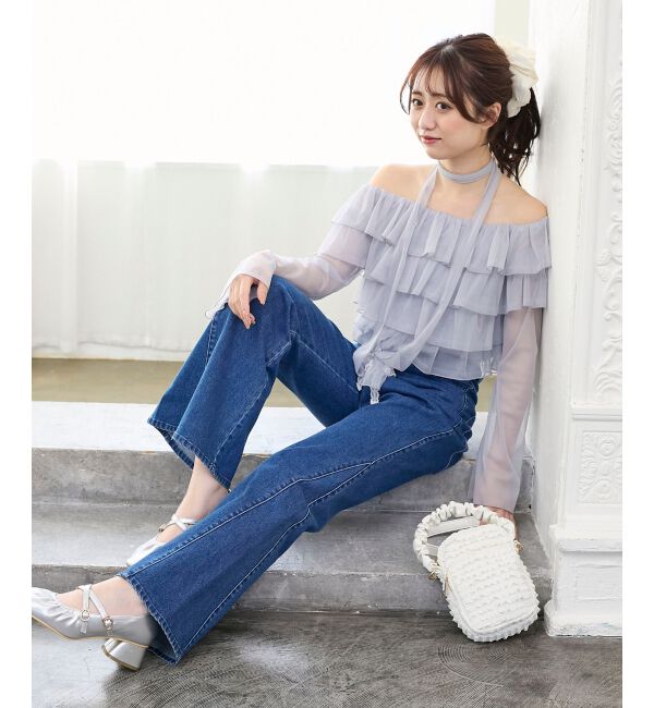  「レースフリルマルチショルダー」|ショルダー・メッセンジャー|