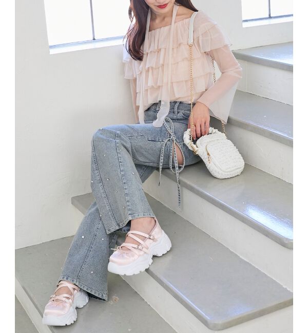  「レースフリルマルチショルダー」|ショルダー・メッセンジャー|