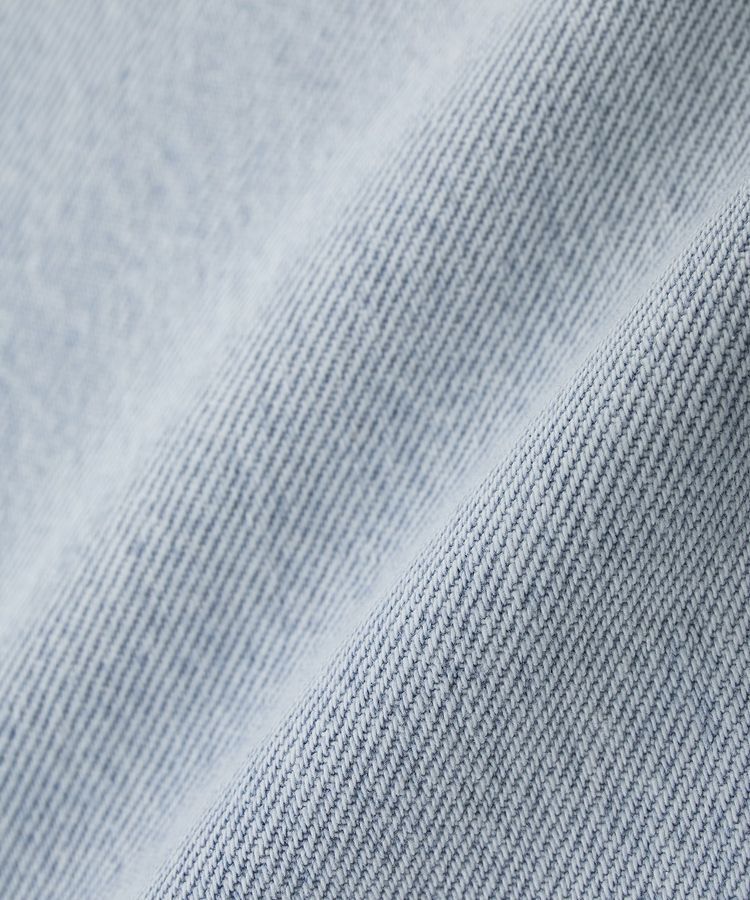 earth music&ecology「セルフカットワイドデニムパンツ」|デニム|