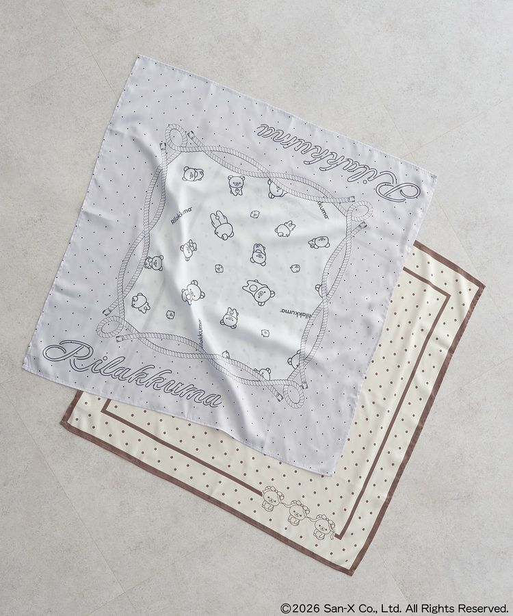 earth music&ecology「リラックマ&times;earth アソートドットスカーフ」|その他|