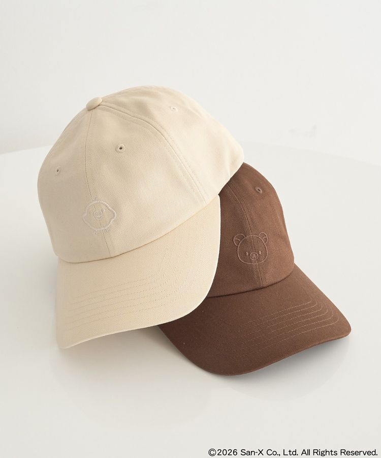 earth music&ecology「リラックマ&times;earth ワンポイント刺?キャップ」|その他|