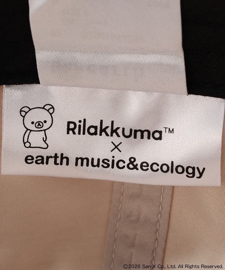 earth music&ecology「リラックマ&times;earth ワンポイント刺?キャップ」|その他|