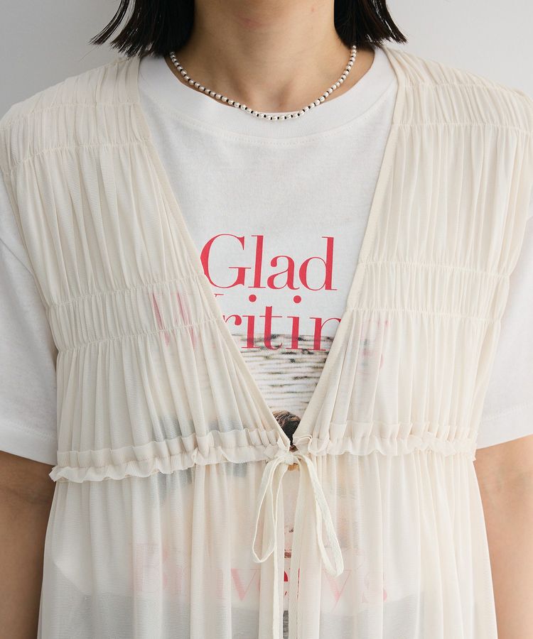 Green Parks「メッシュシャーリングレイヤーワンピース」|ワンピース|