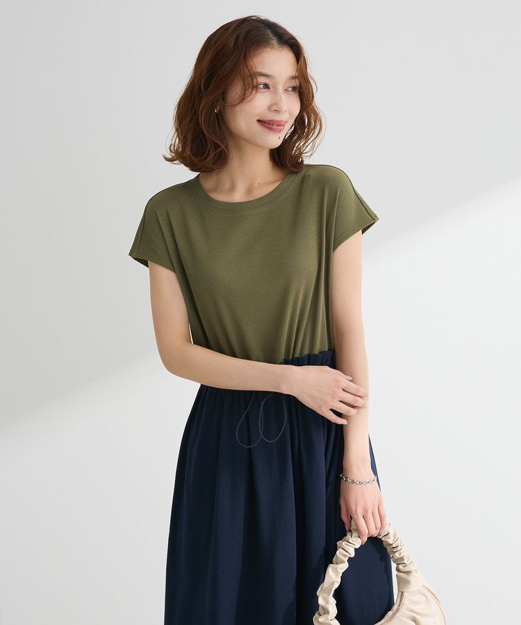 Green Parks「・SUGAR SPOONフレンチリブドッキングワンピ」|ワンピース|