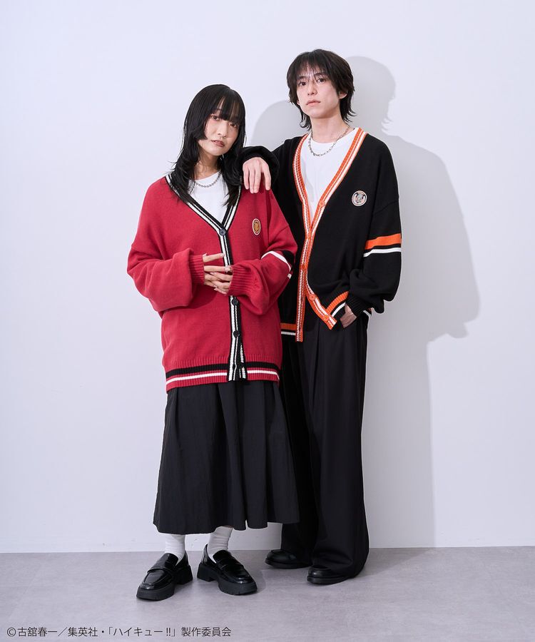 Green Parks「ハイキュー!! ラインカーディガン」|カーディガン|