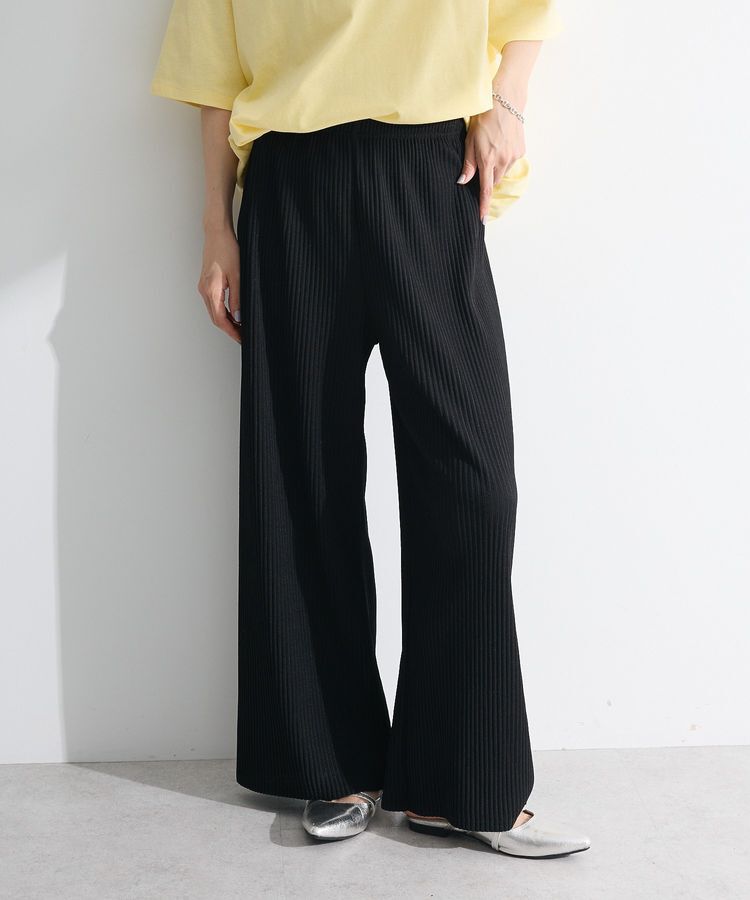 Green Parks「楽ちん涼やかドライタッチイージーパンツ」|その他|Black