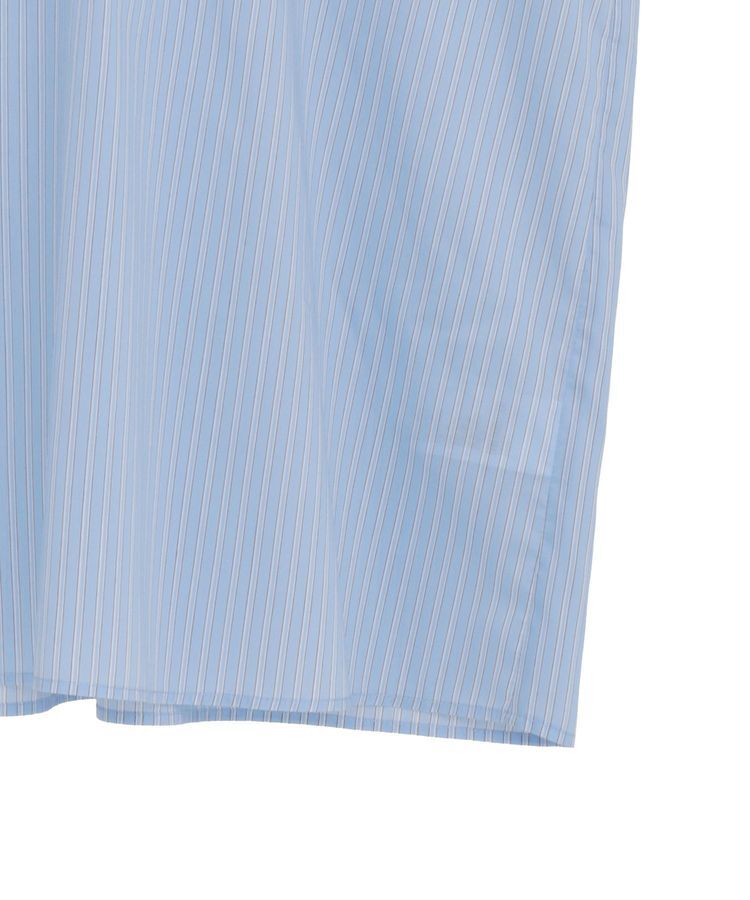 Green Parks「ノースリーブストライプフリルブラウス」|シャツ・ブラウス|