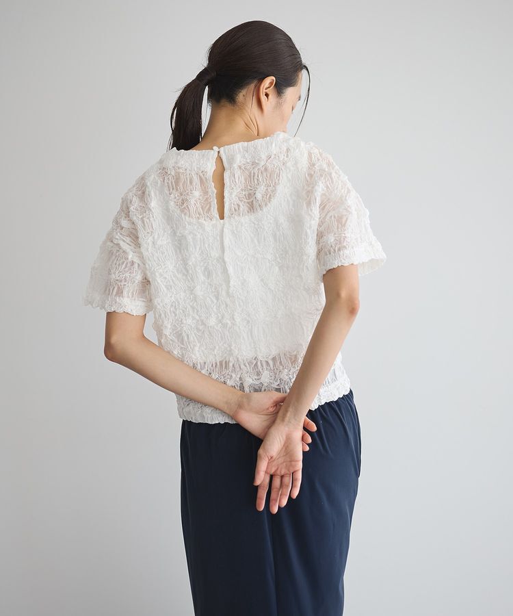 GARAGE OF GOOD CLOTHING「クロップド丈シャーリングプルオーバー」|シャツ・ブラウス|