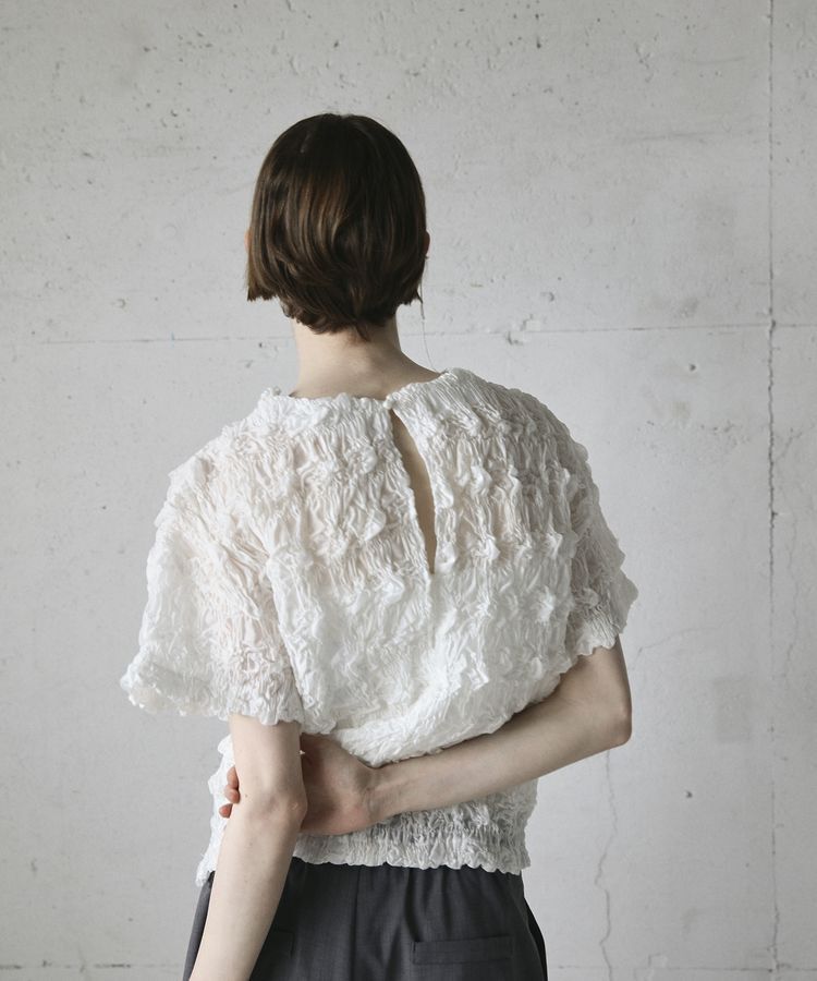 GARAGE OF GOOD CLOTHING「クロップド丈シャーリングプルオーバー」|シャツ・ブラウス|