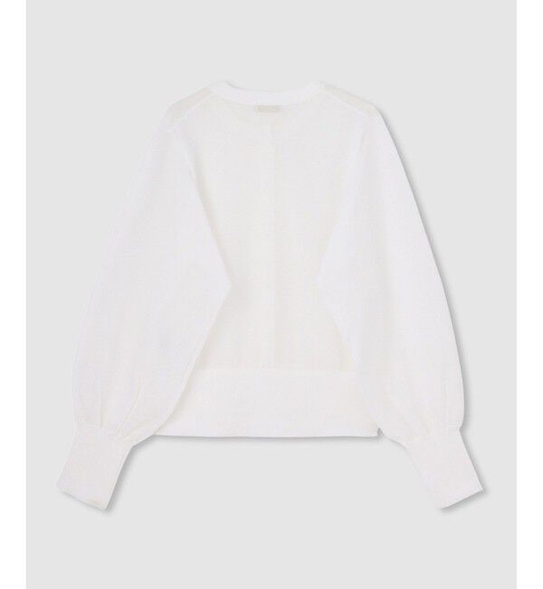 allureville「◇ シアーラミー混カーディガン」|カーディガン|