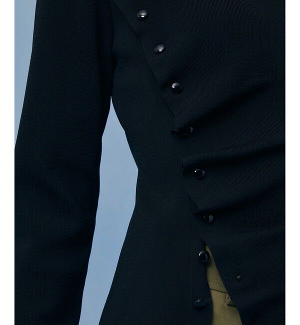 LOULOU WILLOUGHBY「【LOULOU WILLOUGHBY】ドレープアシメプルオーバー」|ニット・セーター|