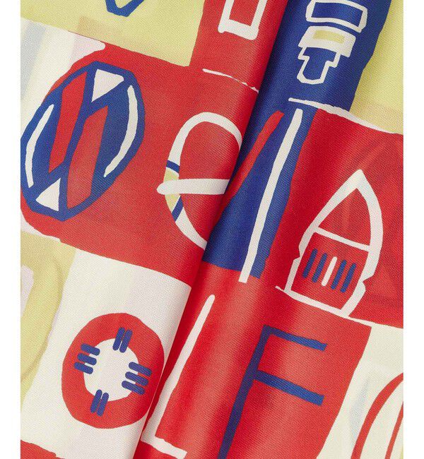 allureville「パッチワークプリントボウブラウス」|シャツ・ブラウス|