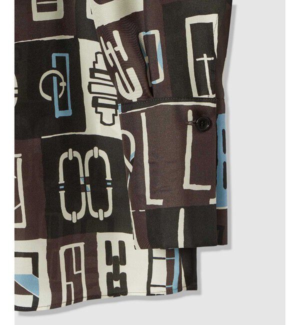 allureville「パッチワークプリントボウブラウス」|シャツ・ブラウス|