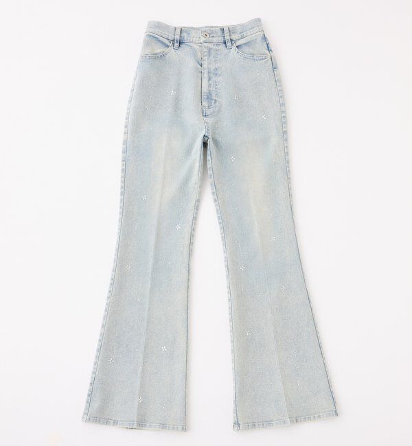  「美脚ラインストーンデニムパンツ」|その他|