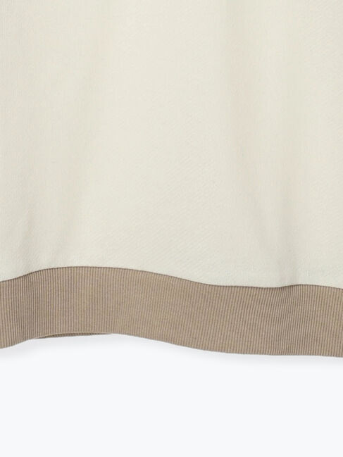 Samansa Mos2「リンガーロゴスウェット」|Tシャツ・カットソー|