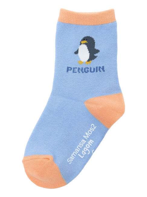 Samansa Mos2 Lagom「アニマルモチーフソックス」|ソックス|ブルー