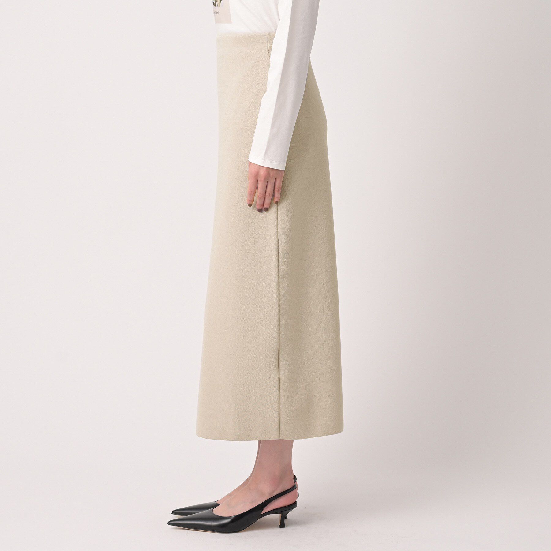 UNTITLED「Aラインニットスカート」|スカート|