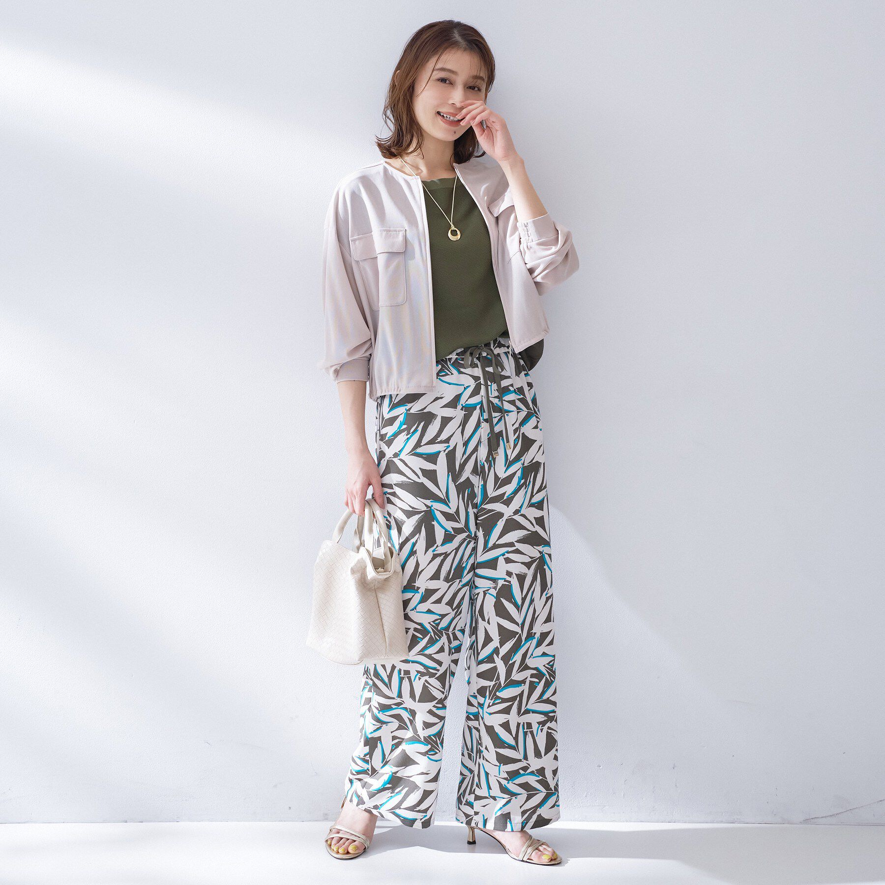 UNTITLED「前後2WAYフレンチスリーブニット」|ニット・セーター|