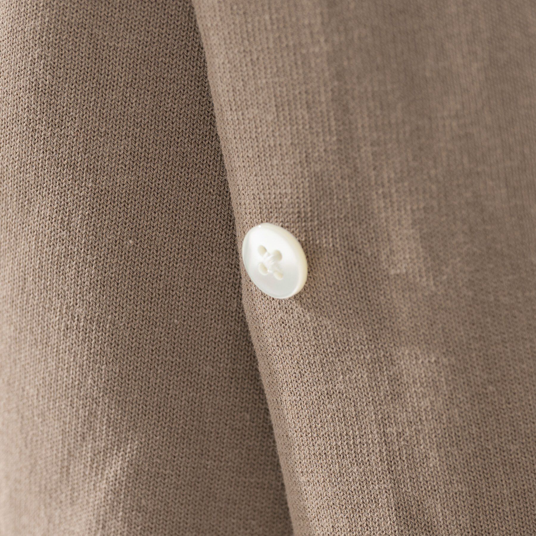 UNTITLED「コットンクルーネックカーディガン」|カーディガン|