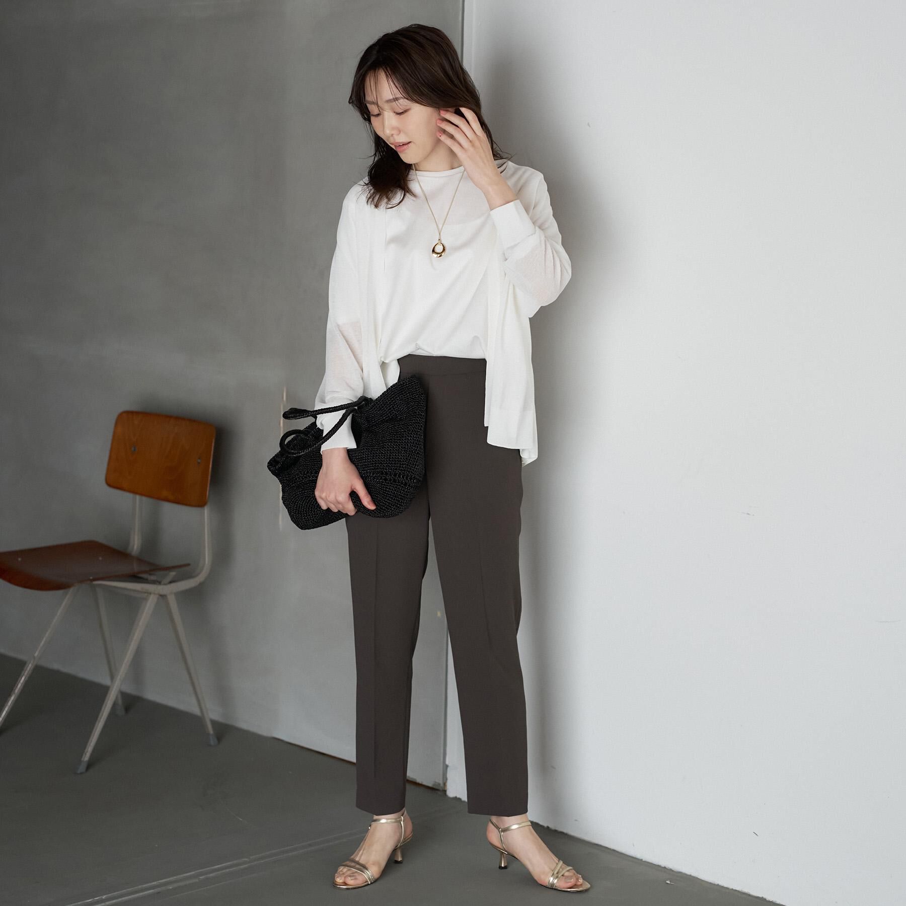 UNTITLED「【夏の名品セットアップが今年も登場！/はっ水/遮熱】リラクミスト テーパードパンツ」|その他|