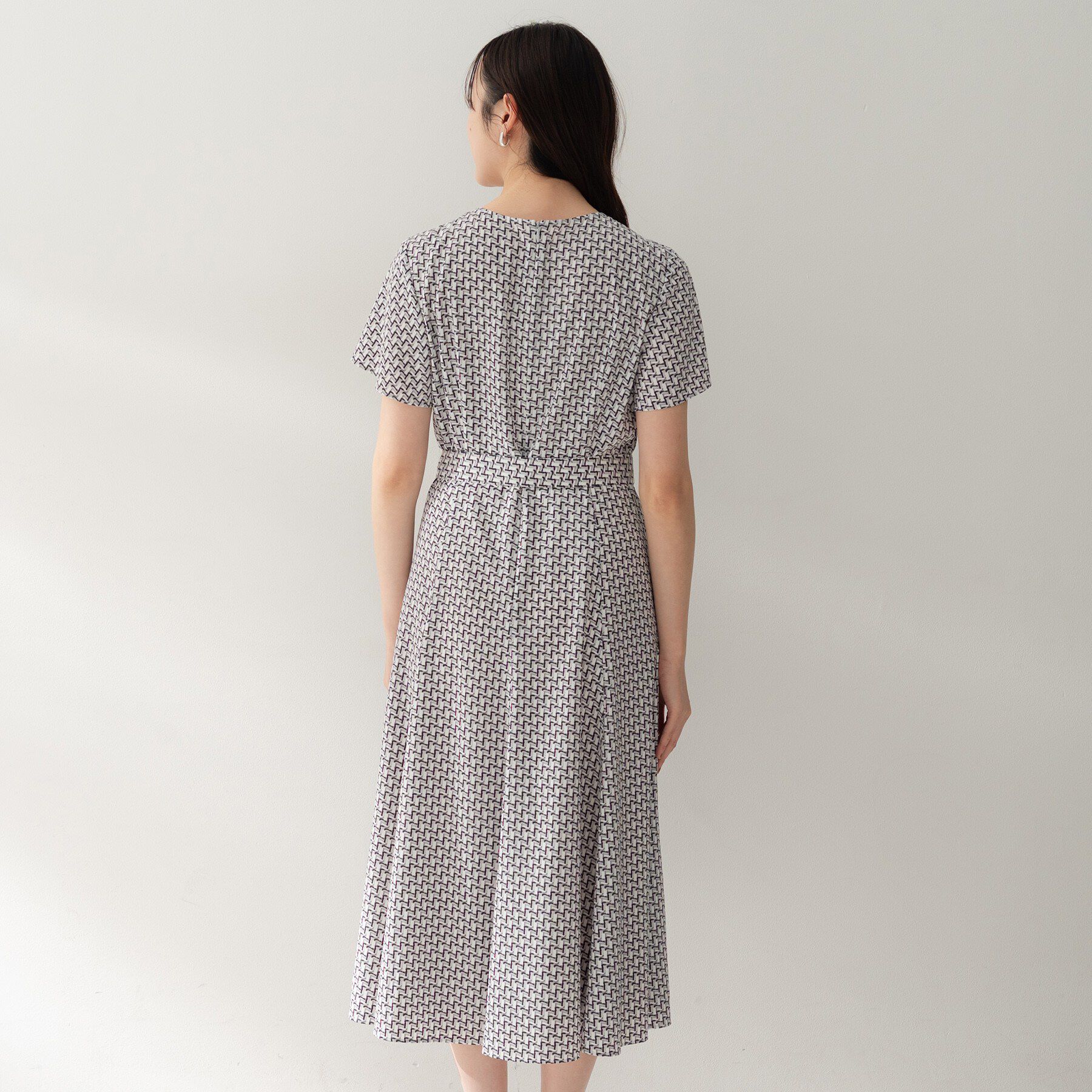 UNTITLED「ジオメプリントワンピース」|ワンピース|