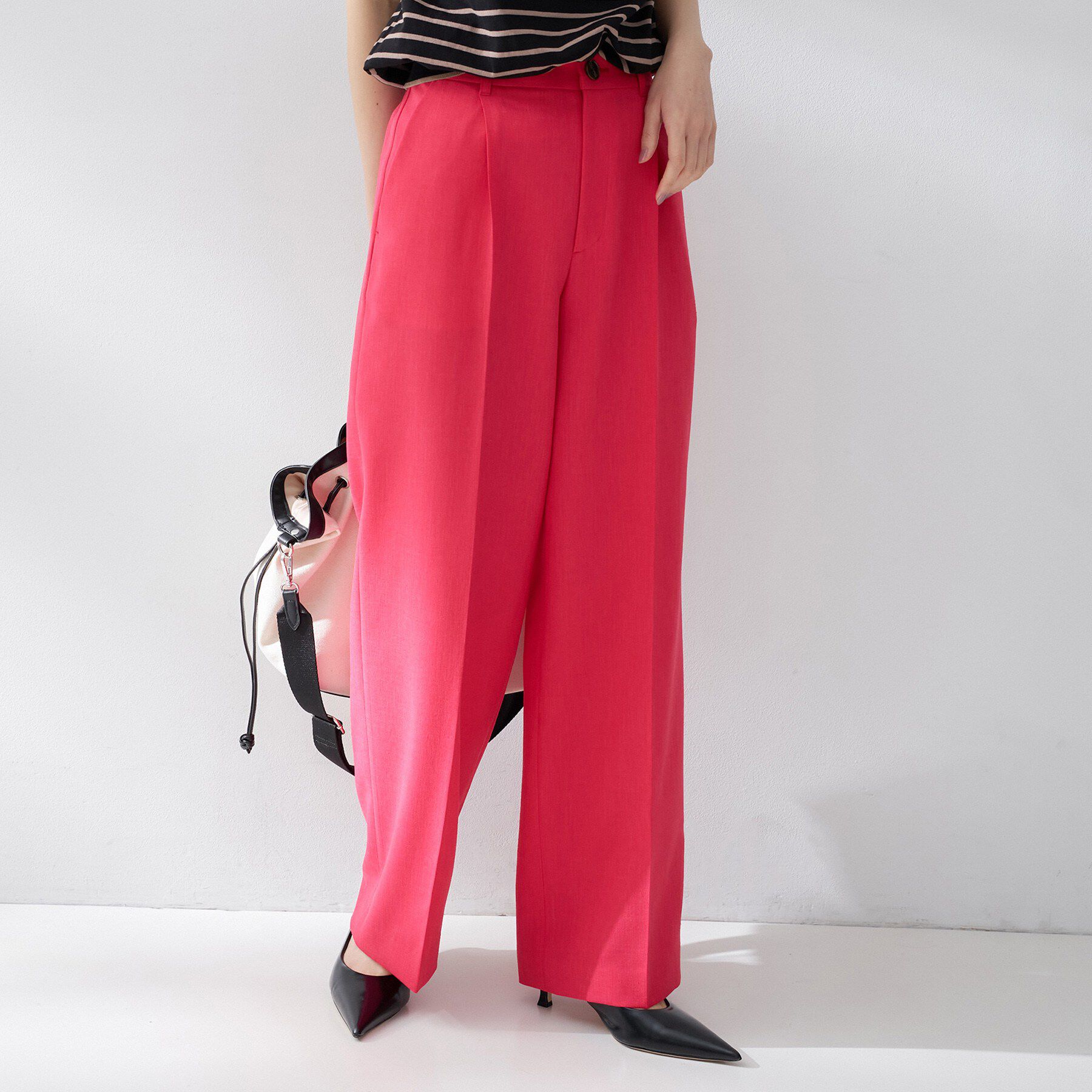 UNTITLED「スラブワイドパンツ」|その他|