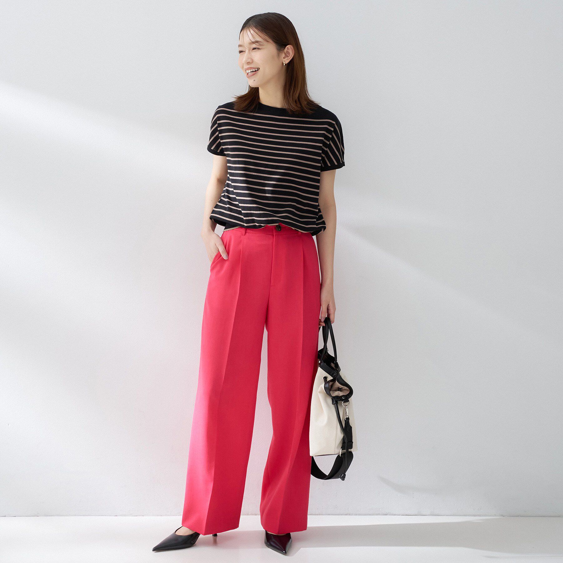 UNTITLED「スラブワイドパンツ」|その他|