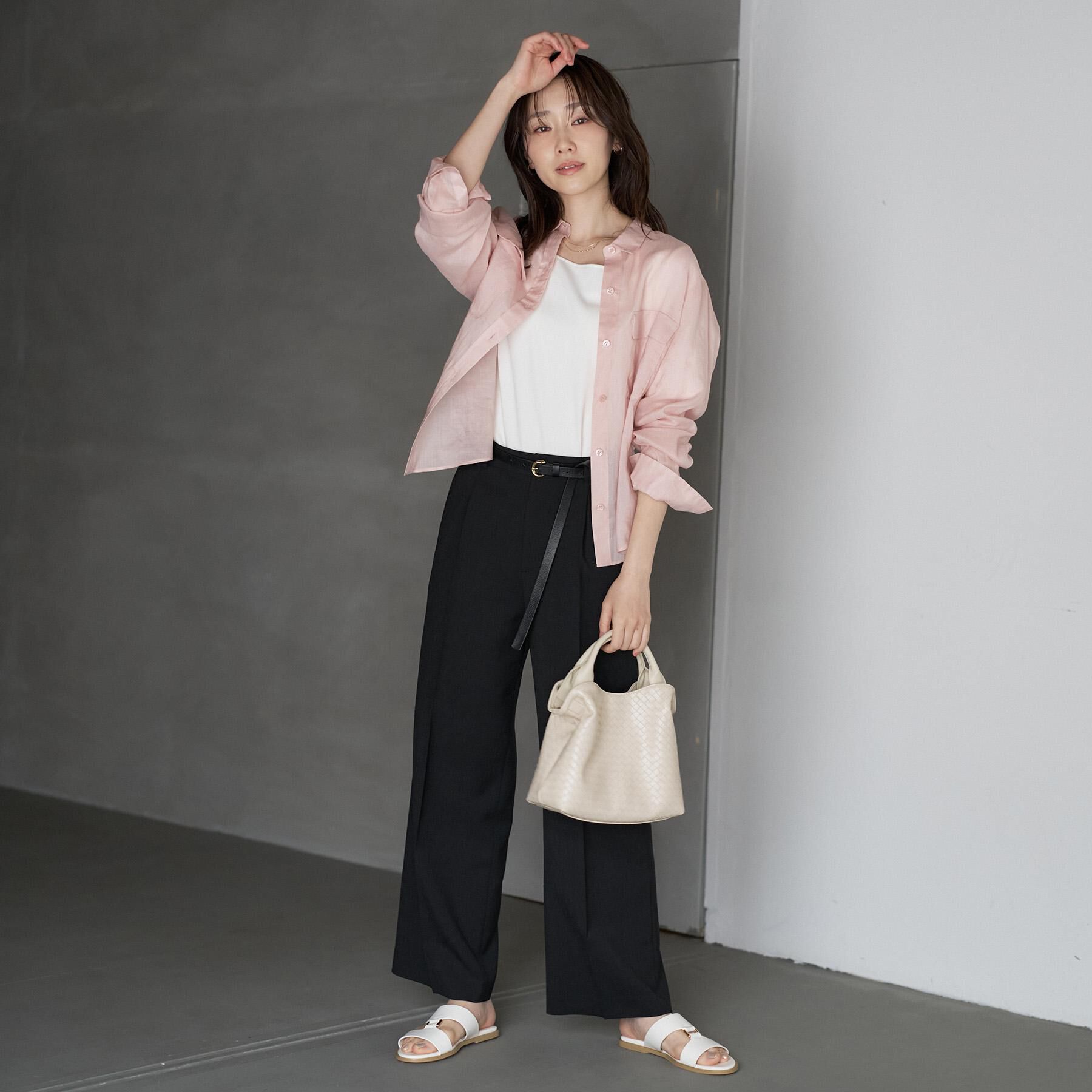 UNTITLED「スラブワイドパンツ」|その他|