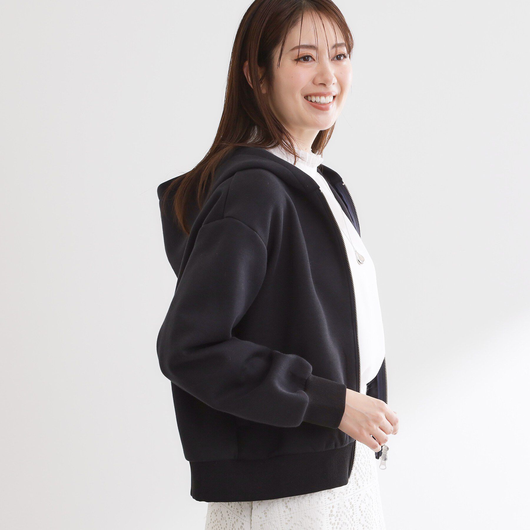 Reflect「ダブルジップドロップショルダーパーカー」|パーカー|