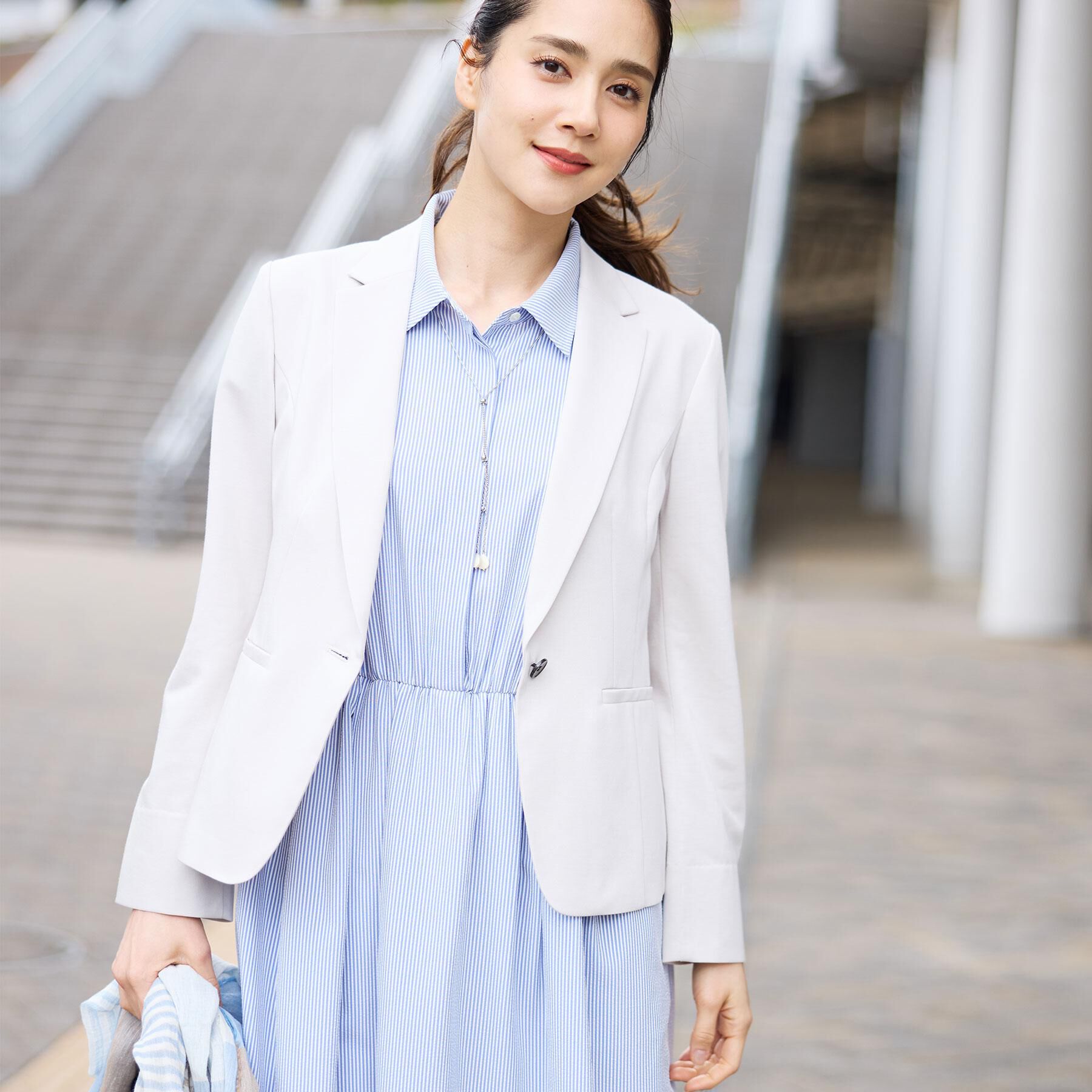 Reflect「【匠シリーズ】匠ジャケット／ベーシックテーラード」|テーラードジャケット|グレージュ(050)