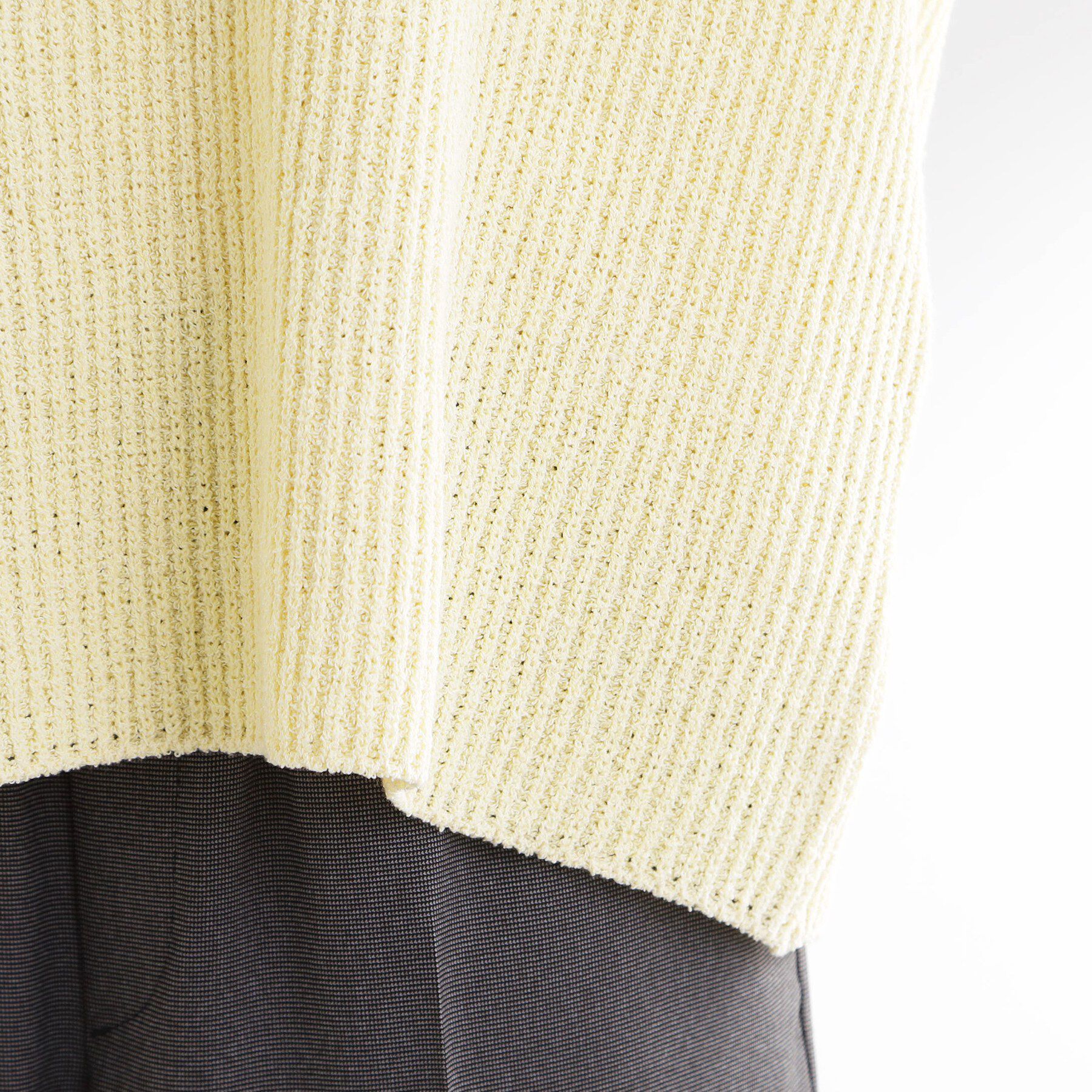 Reflect「【レイヤードにおすすめ◎】ドライタッチニットベスト」|ニット・セーター|