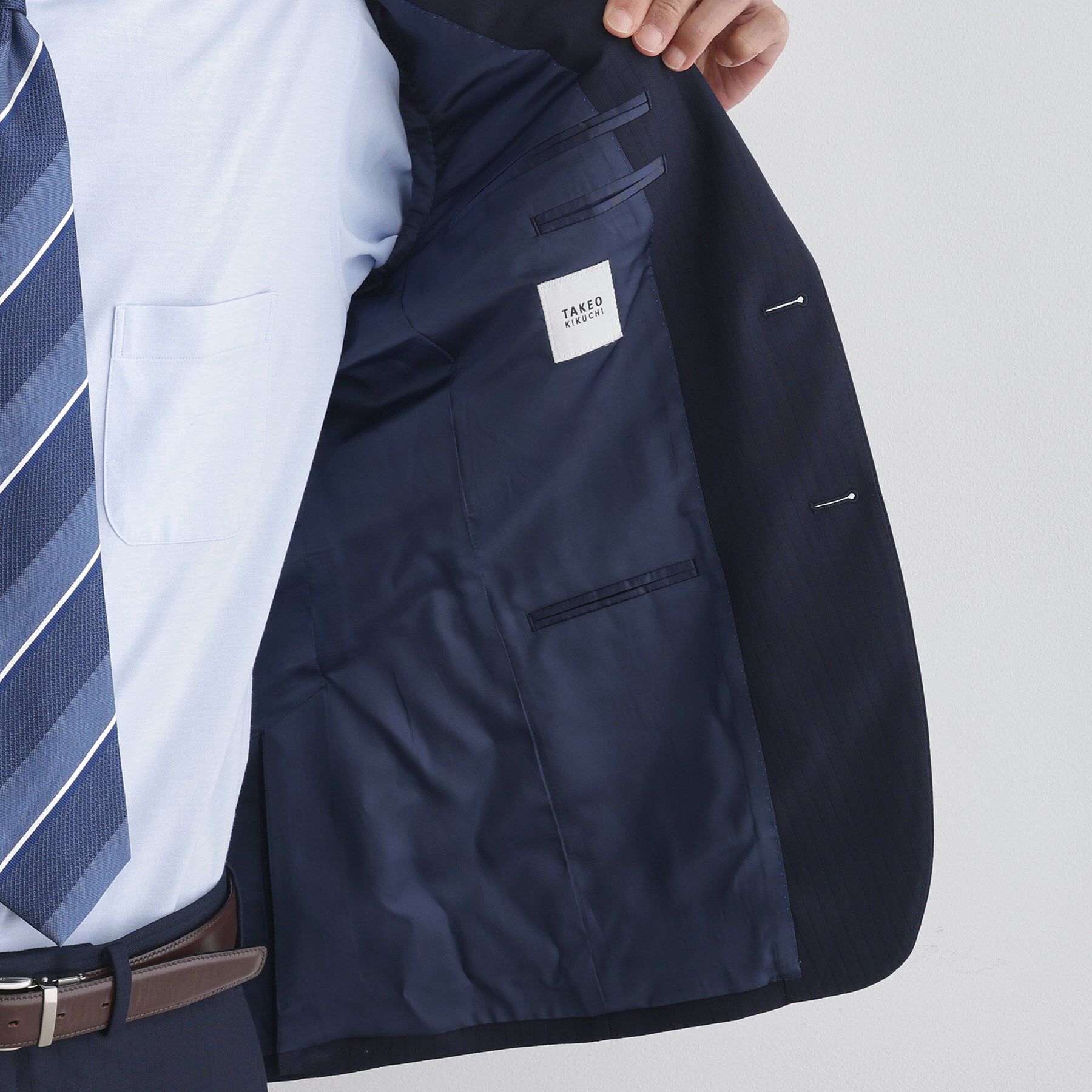 TAKEO KIKUCHI「シャドーオルタネートストライプ スーツ」|スーツ|