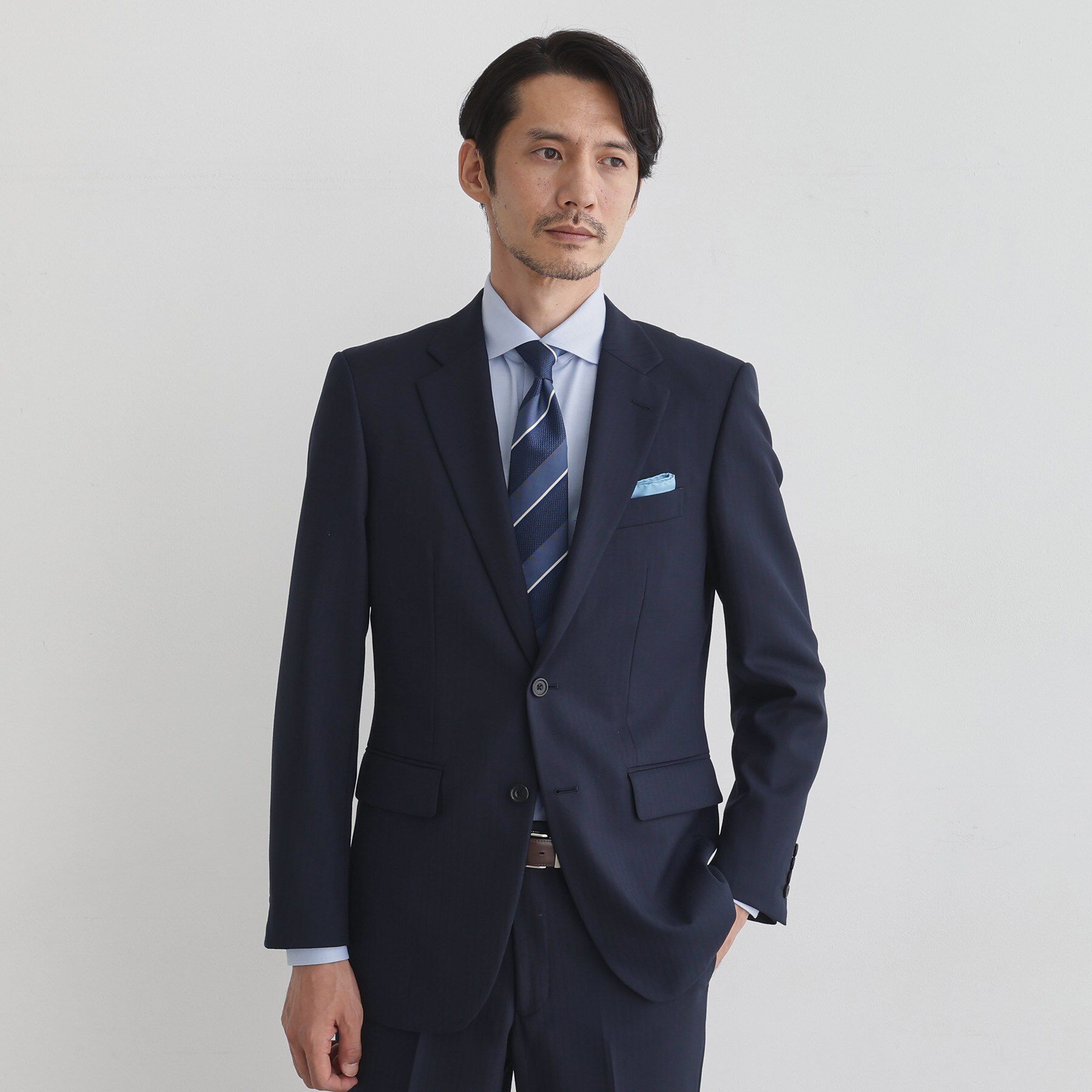 TAKEO KIKUCHI「シャドーオルタネートストライプ スーツ」|スーツ|