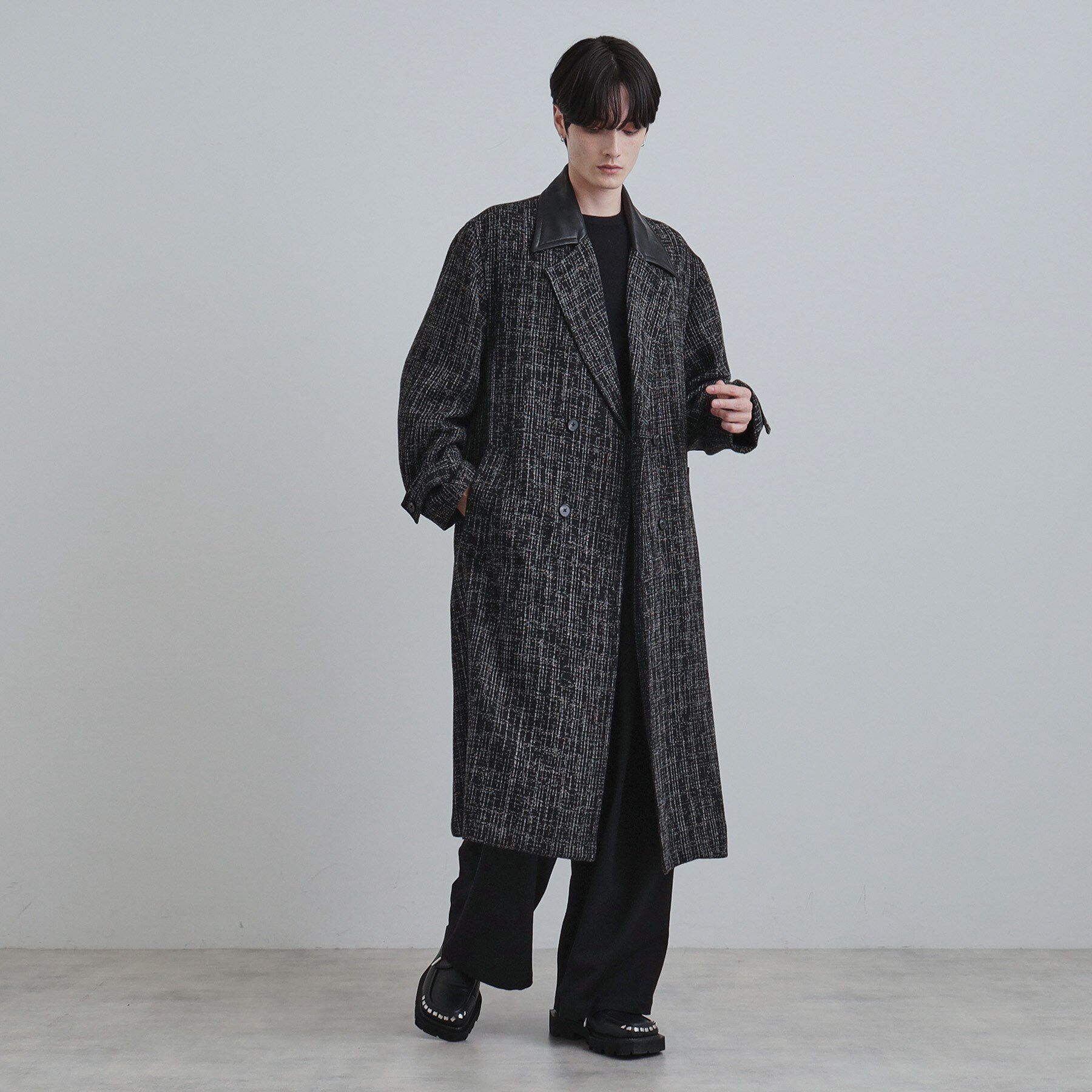 tk.TAKEO KIKUCHI「ツイードダブルオーバーコート」|その他|