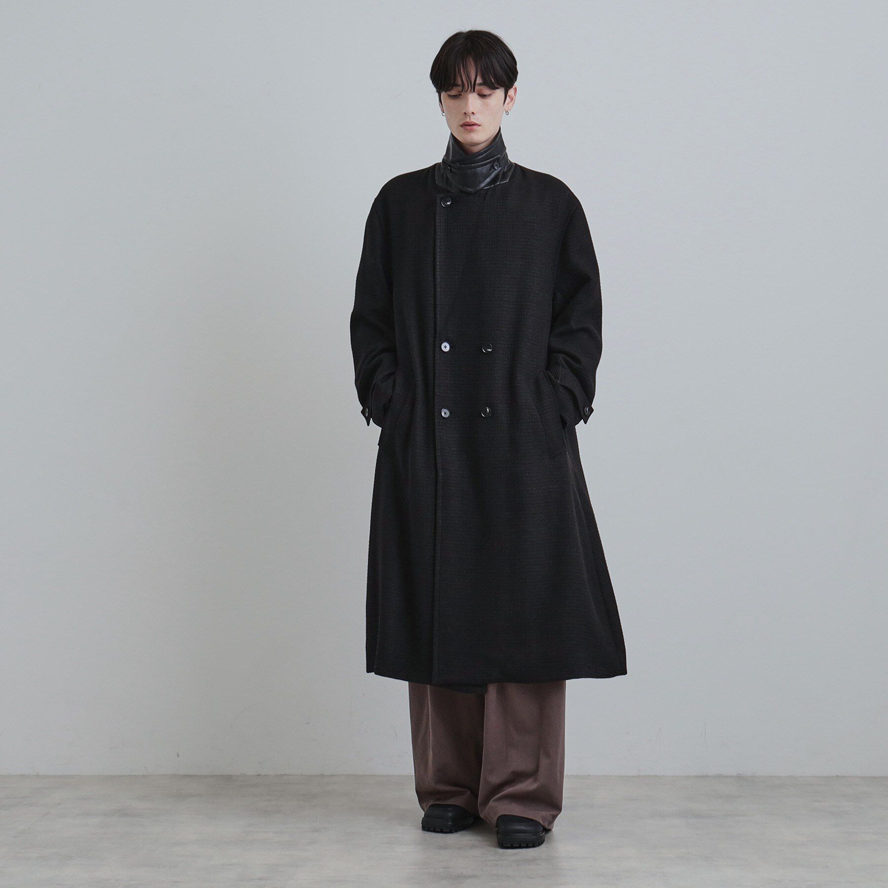 tk.TAKEO KIKUCHI「ツイードダブルオーバーコート」|その他|
