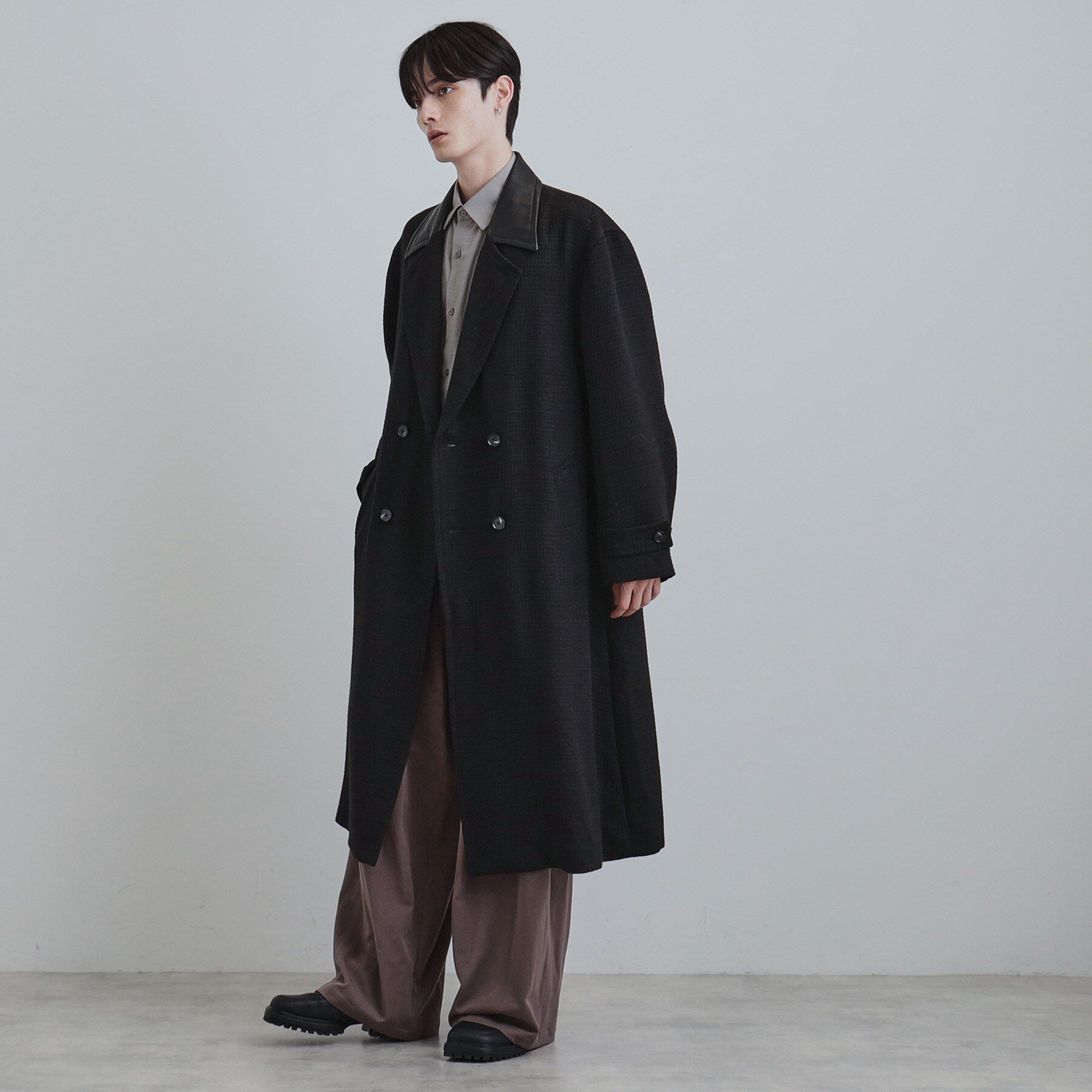 tk.TAKEO KIKUCHI「ツイードダブルオーバーコート」|その他|