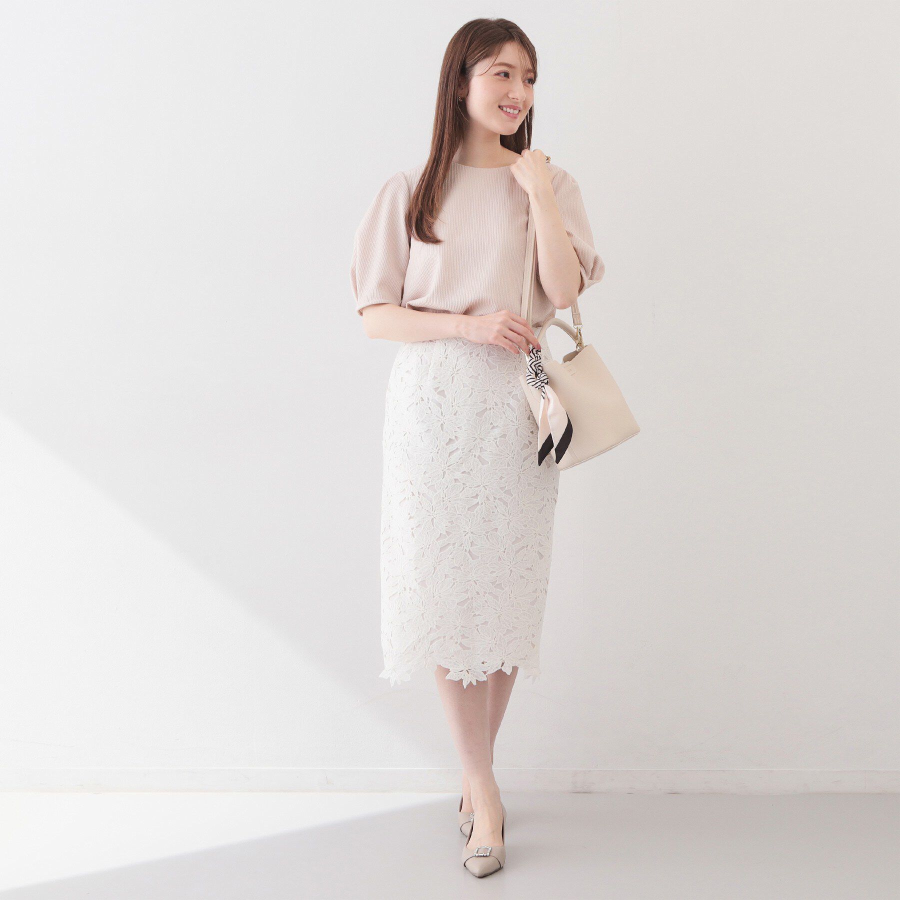 index「タックパフトップス【洗濯機OK/UVケア/接触冷感】」|Tシャツ・カットソー|