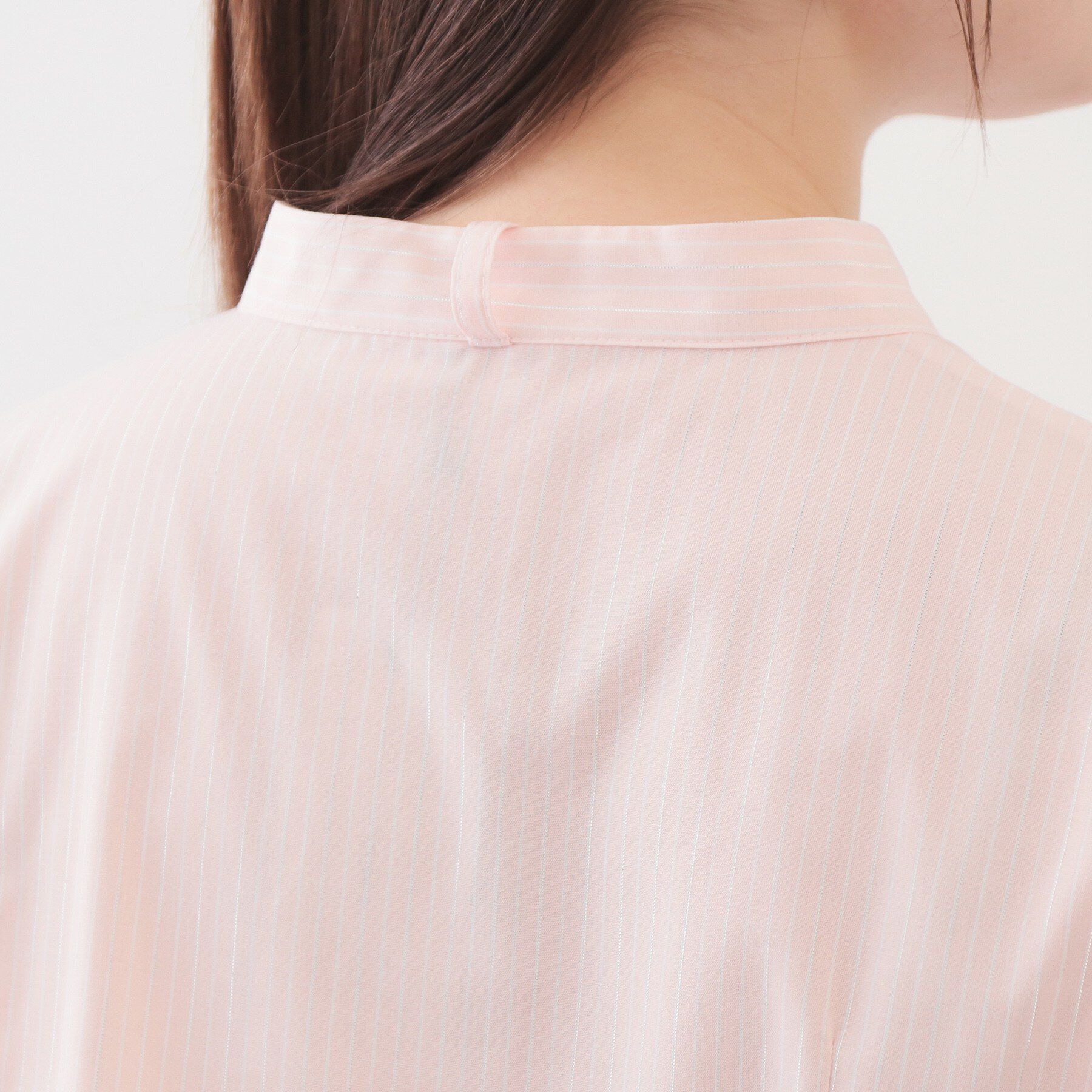 index「2WAYペプラムブラウス/ボウタイ取り外し可【洗濯機OK/イージーアイロン/防シワ】《XS～LL/8」|シャツ・ブラウス|