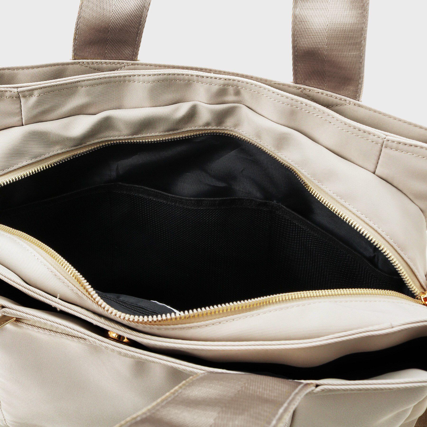 OPAQUE.CLIP「【撥水加工/2WAY/多ポケット】ツイルビッグサイズトートバッグ」|トートバッグ|