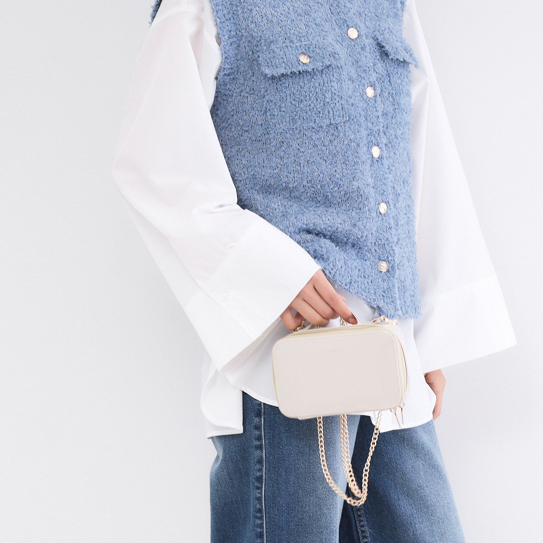 OPAQUE.CLIP「2WAYバニティポーチチェーンショルダー」|ショルダー・メッセンジャー|