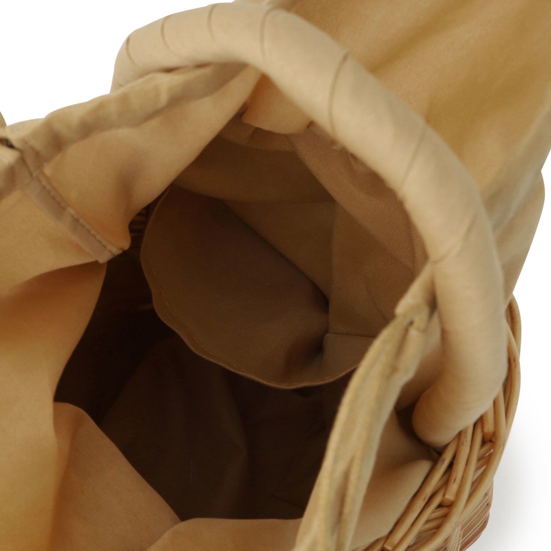 Couture broach「BIGリボン付きラタンバッグ」|ハンドバッグ|