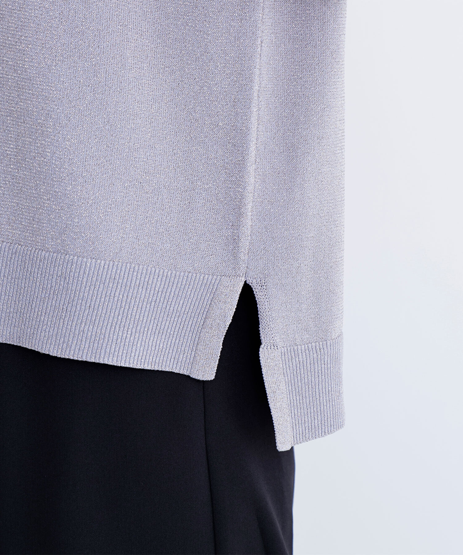  「スパークVネックニットベスト」|ニット・セーター|