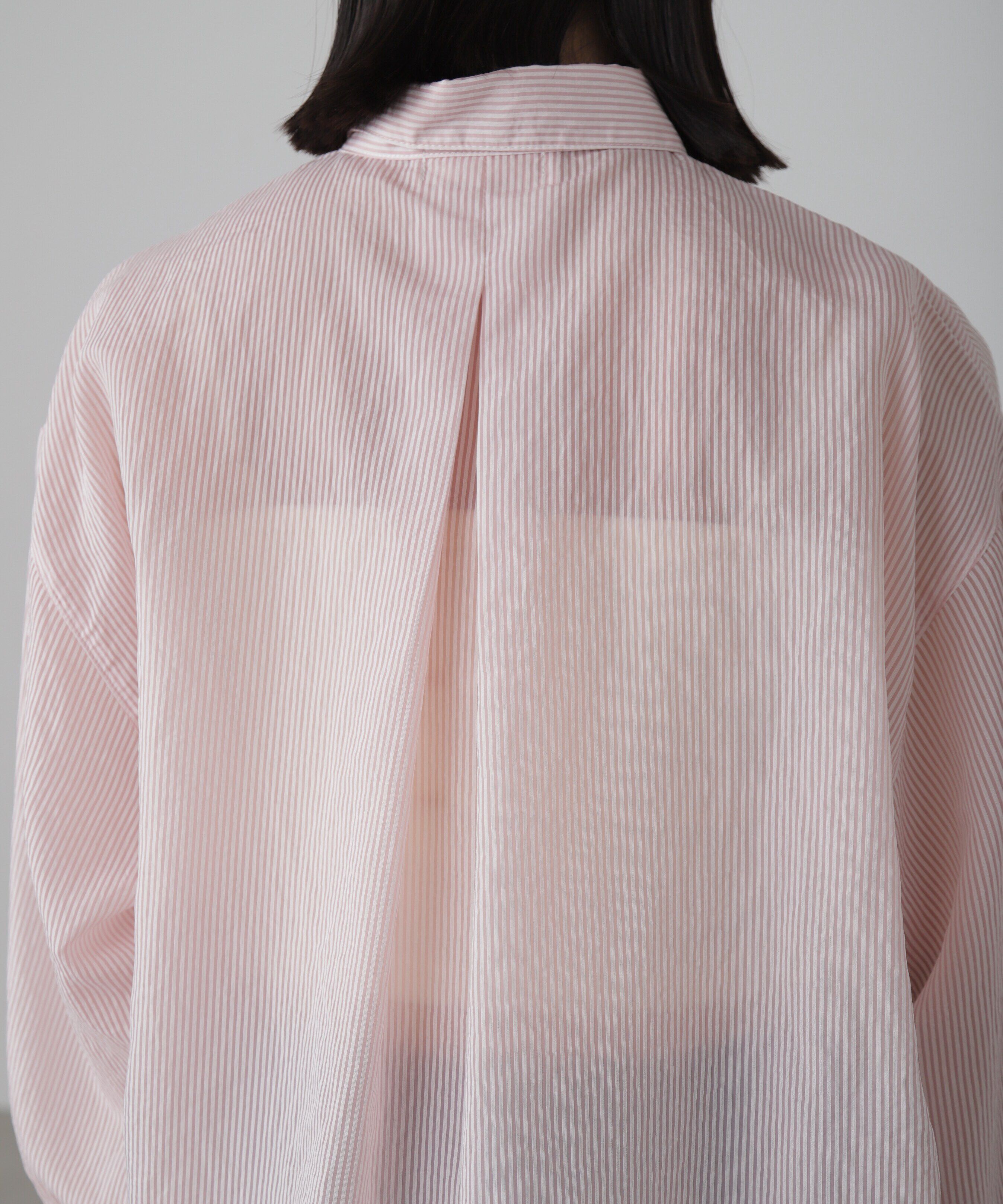  「シアーストライプオーバーシャツ」|シャツ・ブラウス|