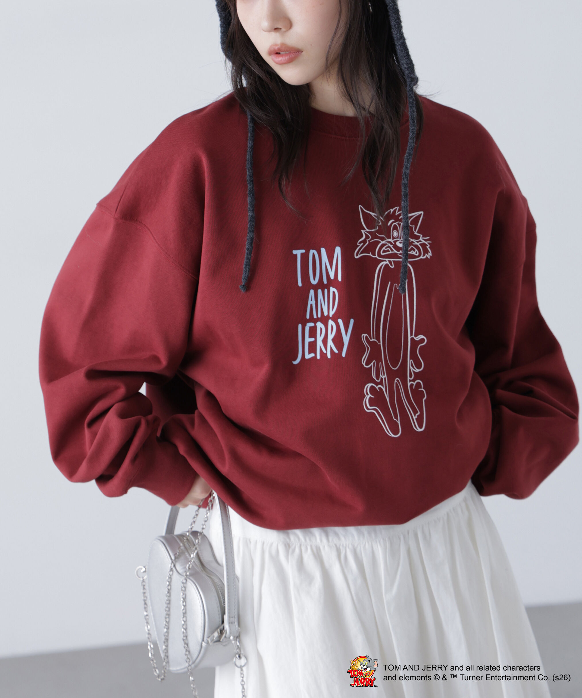  「スウェット」|Tシャツ・カットソー|ボルドー